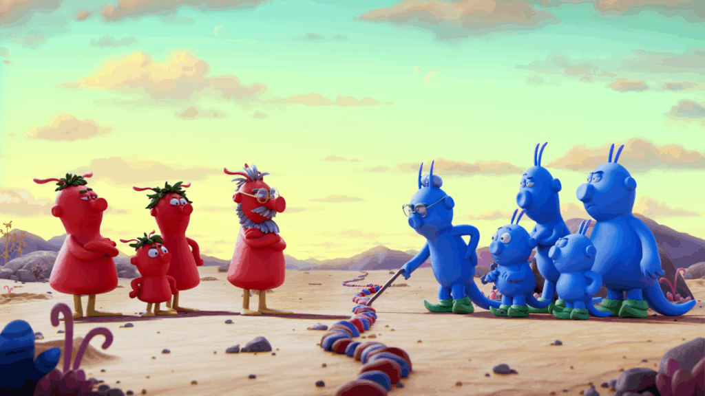 Ciné-mini / Les Tourouges et les Toubleus